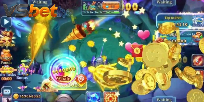 Bắn Cá Rồng Vàng xây dựng vòng săn quanh boss trung tâm